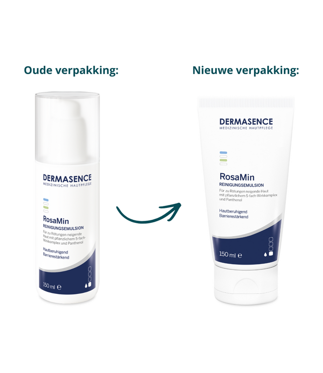 Dermasence RosaMin milde gezichtsreiniger