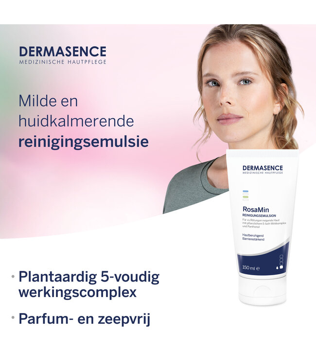 Dermasence RosaMin milde gezichtsreiniger