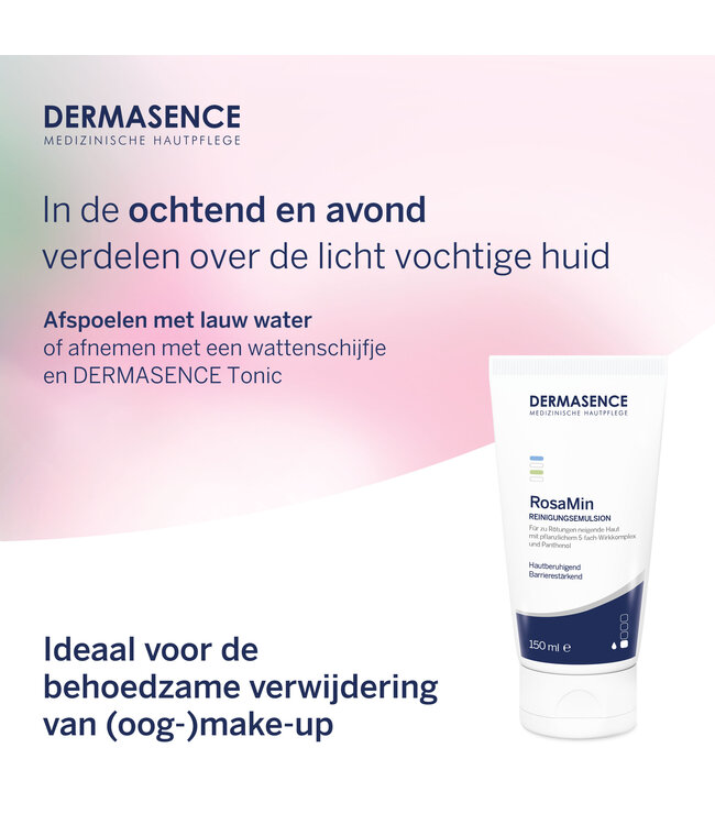 Dermasence RosaMin milde gezichtsreiniger