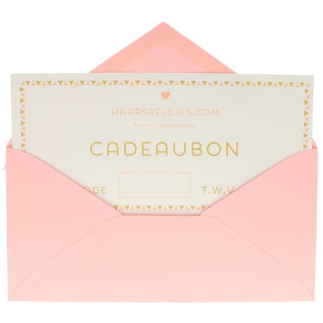 Haarspeldjes.com Cadeaubon Haarspeldjes.com Cadeaubon