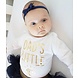 Your Little Miss Nyfødt baby hårbånd med blonde sløjfe - Dark blue Your Little Miss Nyfødt baby hårbånd med blonde sløjfe - Dark blue