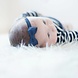 Your Little Miss Baby headband with double bow Amy - Dark blue Your Little Miss Baby headband with double bow Amy - Dark blue