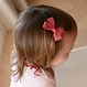 Your Little Miss Baby haarspeldje met dubbele strik - Rosy mauve