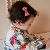 Your Little Miss Barrettes à cheveux bébé avec noeud - Flower