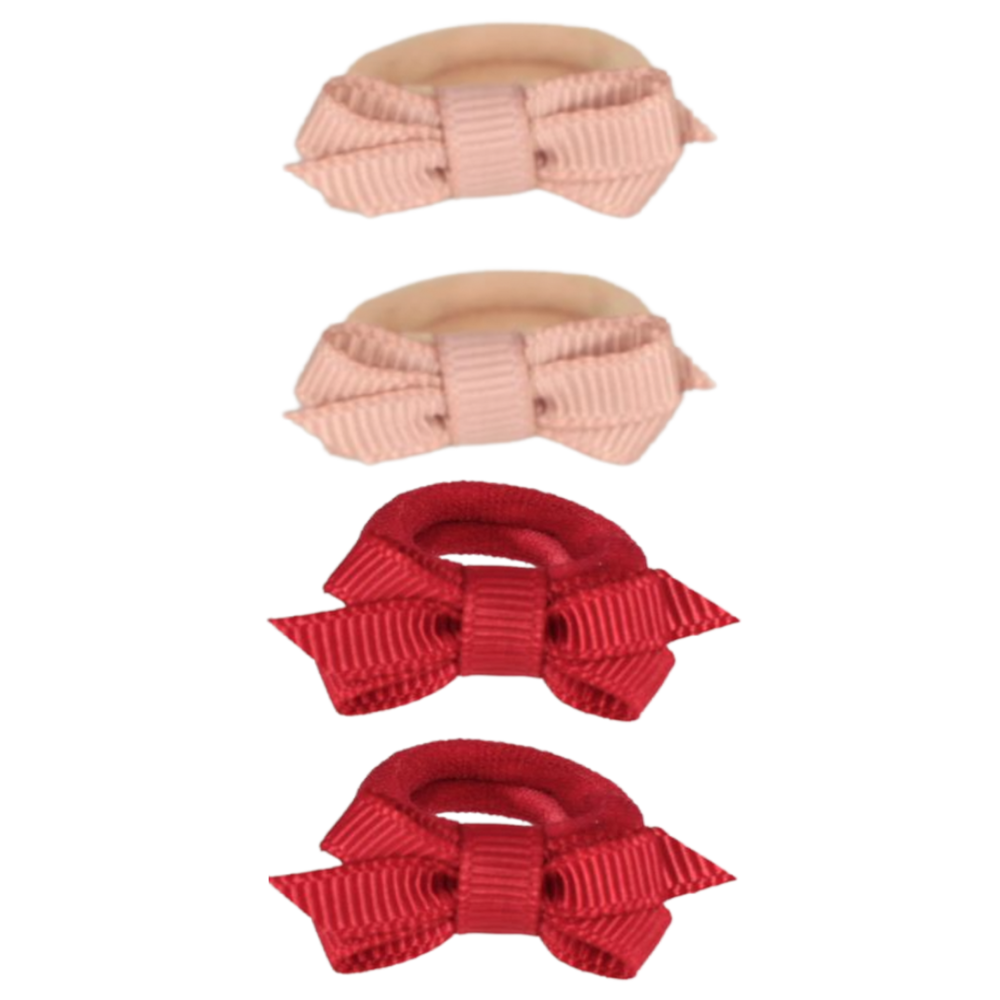 Your Little Miss Baby hårsnoddar med rosett Liv - La rosa Your Little Miss Baby hårsnoddar med rosett Liv - La rosa