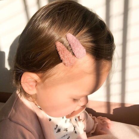 Your Little Miss Pinzas de pelo bebé Pippa - Teddy candy Your Little Miss Pinzas de pelo bebé Pippa - Teddy candy