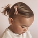 Your Little Miss Baby haarspeldjes met strikje - Powder pink