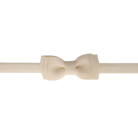 Your Little Miss Baby hårbånd med dobbelt sløjfe Amy - Antique white Your Little Miss Baby hårbånd med dobbelt sløjfe Amy - Antique white