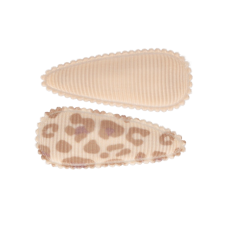 Your Little Miss Baby hair clips Pippa - Pink animal