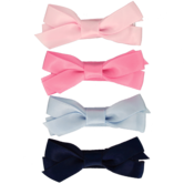 Your Little Miss Hair clips with ribbon bow - Provence
