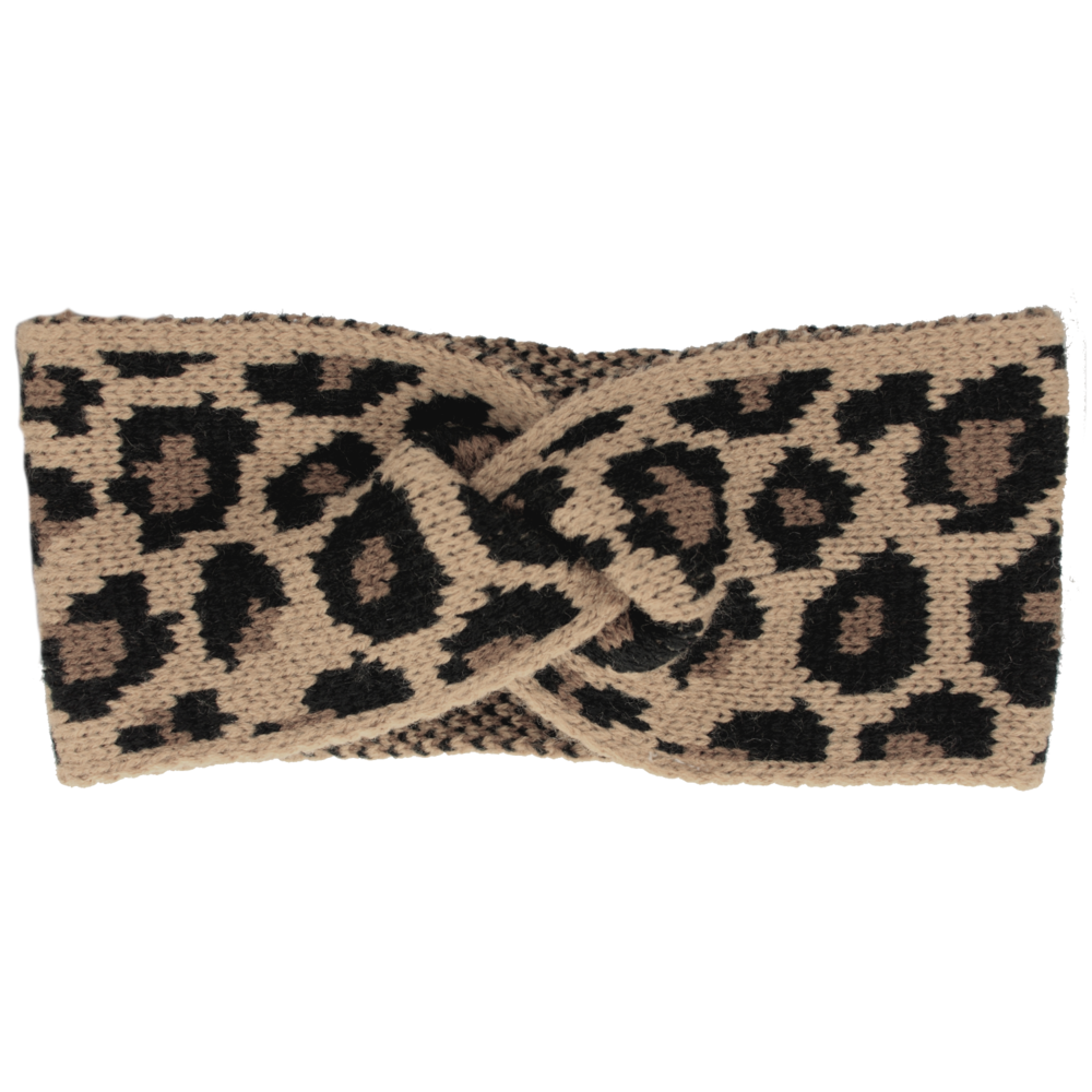 Your Little Miss Haarband mit Twist Ruby - Leopard twist