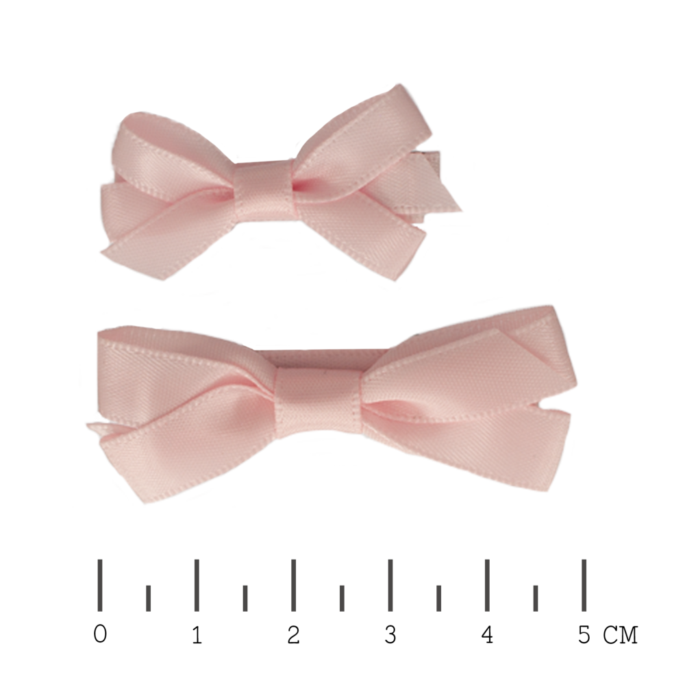 Your Little Miss Clips pico pato niña con lazo - Powder tones
