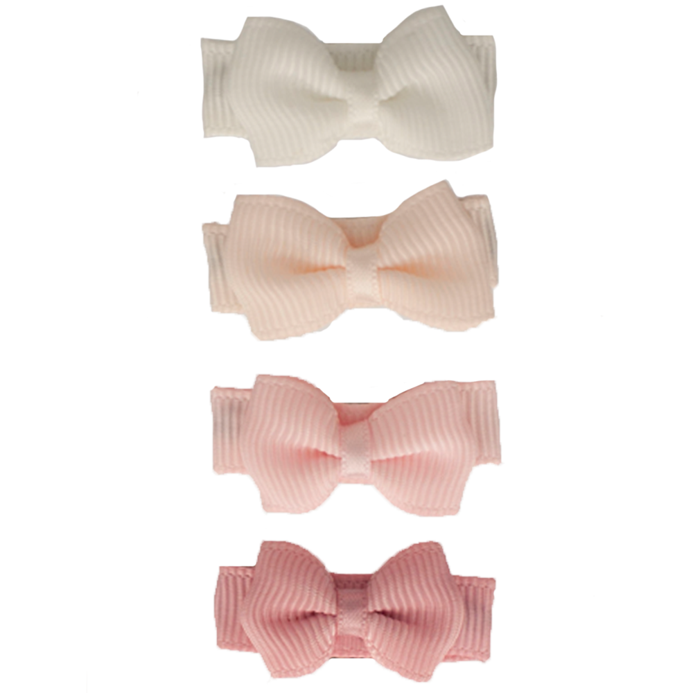 Your Little Miss Baby hårspännen med rosett Ivy - Pink tones