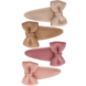 Your Little Miss Barrettes avec nœud Romy - Nude tones