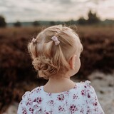 Your Little Miss Baby Haargummis mit Schleife Liv - Beige tones Your Little Miss Baby Haargummis mit Schleife Liv - Beige tones