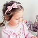 Your Little Miss Hairband with bow - Rose quartz Your Little Miss Hairband with bow - Rose quartz