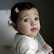 Your Little Miss Baby haarspeldjes met strikje Ivy - Autumn stripes Your Little Miss Baby haarspeldjes met strikje Ivy - Autumn stripes