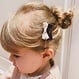 Your Little Miss Baby-Haarclips mit Schleife - vintage