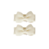 Baby haarspeldjes met strikje Ivy - cream Baby haarspeldjes met strikje Ivy - cream