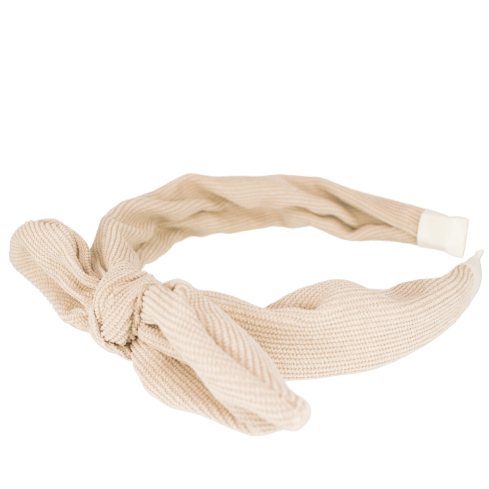 Your Little Miss Haarreif mit Schleife Billie - vanilla rib Your Little Miss Haarreif mit Schleife Billie - vanilla rib
