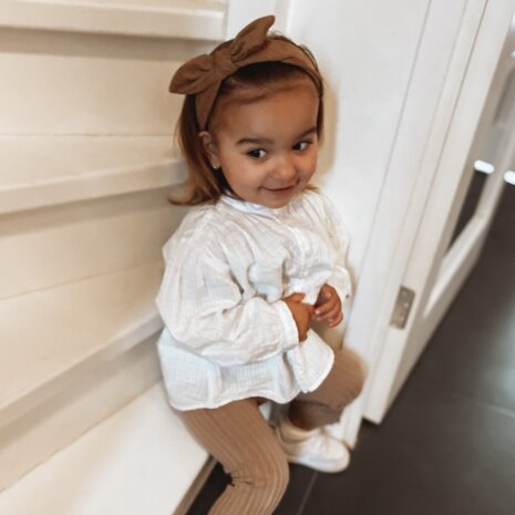Your Little Miss Haarreif mit Schleife Billie - coffee rib Your Little Miss Haarreif mit Schleife Billie - coffee rib