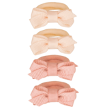 Your Little Miss Baby Haargummis mit Schleife Liv - pale pink Your Little Miss Baby Haargummis mit Schleife Liv - pale pink