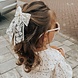 Your Little Miss Hair clip with large bow Marly - cream lace Your Little Miss Hair clip with large bow Marly - cream lace