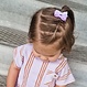 Your Little Miss Barrettes à cheveux pour bébé avec nœud en ruban - pastel tones