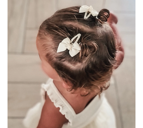 Your Little Miss Mollette per capelli neonata con twist e fiocco a nastri June - cream Your Little Miss Mollette per capelli neonata con twist e fiocco a nastri June - cream