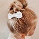 Your Little Miss Haarspange mit Rundschleife - white linen