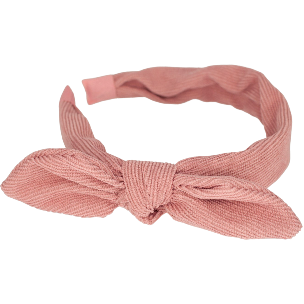 Your Little Miss Hårband med rosett Billie - sweet nectar rib