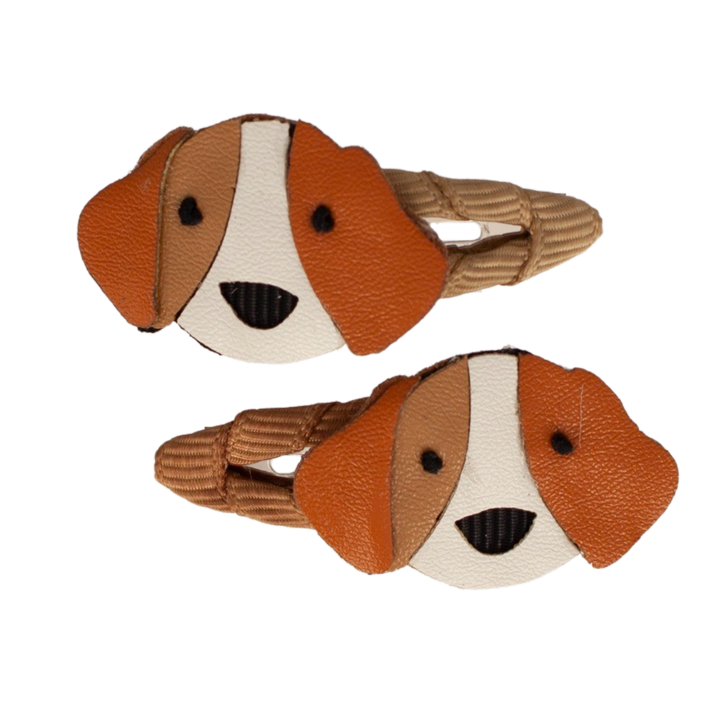 Your Little Miss Pinzas de pelo bebé con twist y lazo de cintas June - cute dog Your Little Miss Pinzas de pelo bebé con twist y lazo de cintas June - cute dog