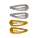 Your Little Miss Basic baby haarspeldjes - gold silver glitter Your Little Miss Basic baby haarspeldjes - gold silver glitter