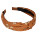 Your Little Miss Wide tiara with button - flower power Your Little Miss Wide tiara with button - flower power