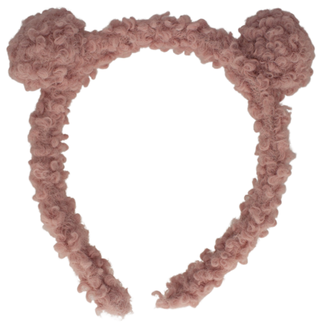 Your Little Miss Serre-tête fille avec oreilles - pink teddy