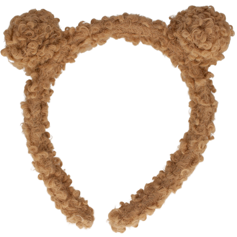 Your Little Miss Diadem mit Ohren - beige teddy
