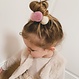 Your Little Miss Basic haarelastiekjes met pompoms - honeylove