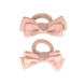 Your Little Miss Haargummis mit doppelter Schleife - vanilla satin