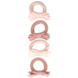 Your Little Miss Élastiques bébé avec nœud Liv - soft pink vibes Your Little Miss Élastiques bébé avec nœud Liv - soft pink vibes