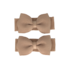 Baby Haarspangen mit Schleife Ivy - tan Baby Haarspangen mit Schleife Ivy - tan