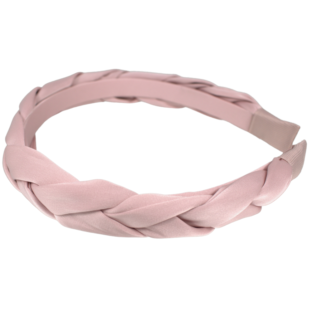 Your Little Miss Diadema ancha con trenza - vanilla satin