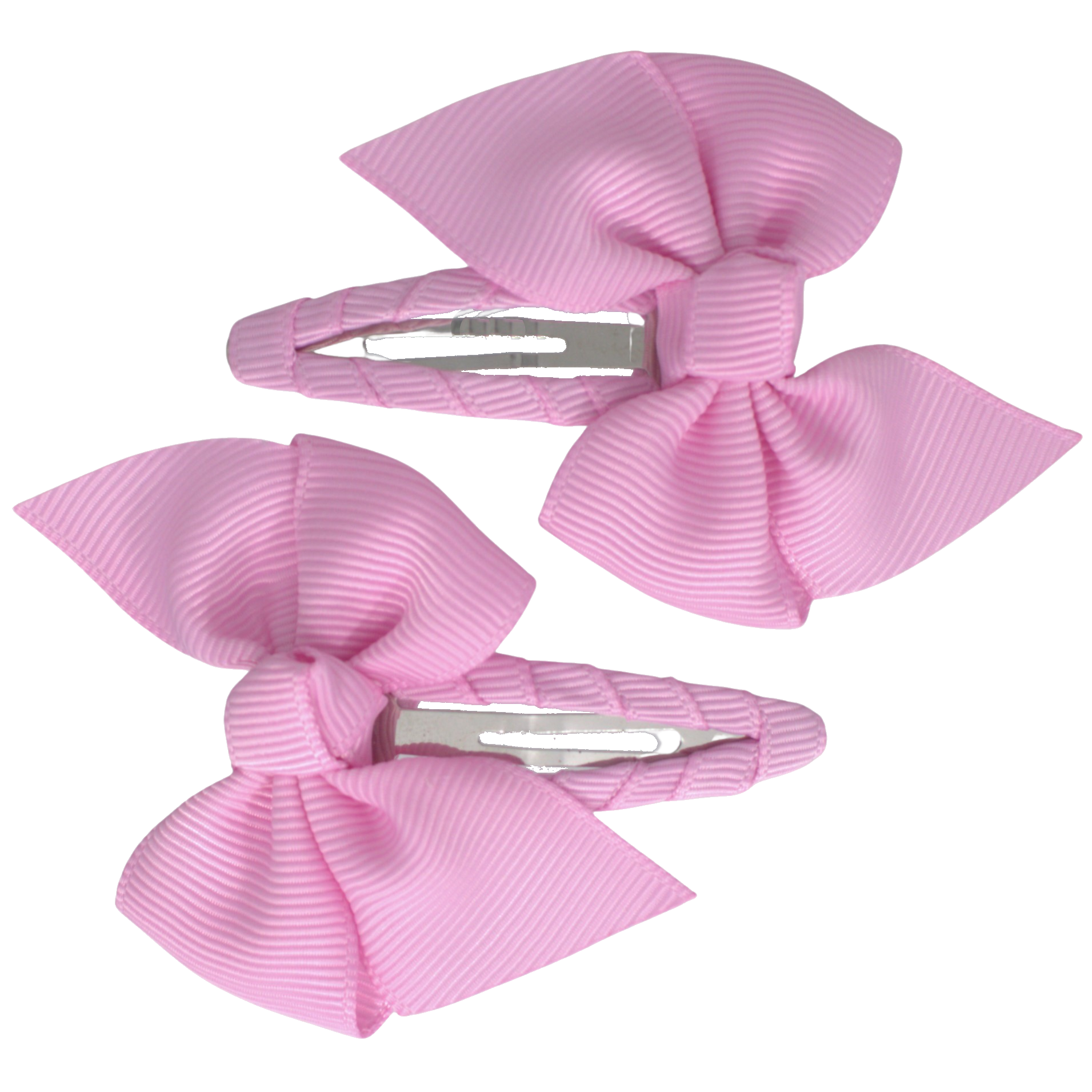 Fermagli per capelli ragazza con fiocco - pink bow