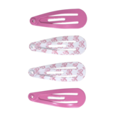 Your Little Miss Clips de pelo bebé basico - Pink bows