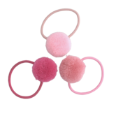 Your Little Miss Elastici per capelli bambina con pompon - candy