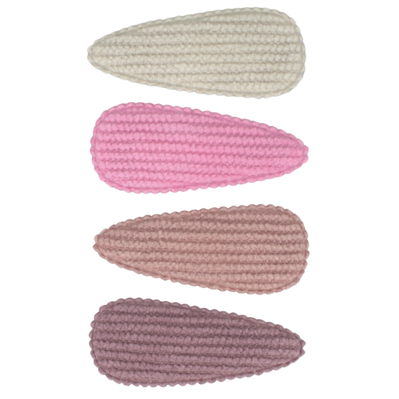 Barrettes clicclac bébé avec tissu Corduroy candy Your Little Miss