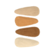 Your Little Miss Fermagli per capelli bambina in tessuto - Neutral rib Your Little Miss Fermagli per capelli bambina in tessuto - Neutral rib