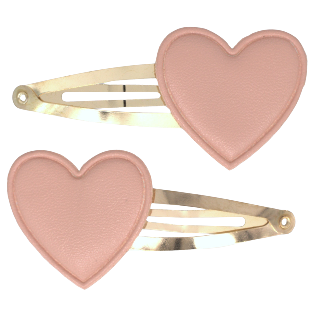 Your Little Miss Hårspännen Jade - Pink hearts