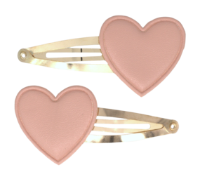 Your Little Miss Mollette per capelli Jade - Pink hearts Your Little Miss Mollette per capelli Jade - Pink hearts