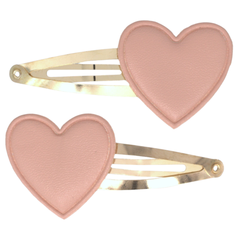 Your Little Miss Hårspenne Jade - Pink hearts