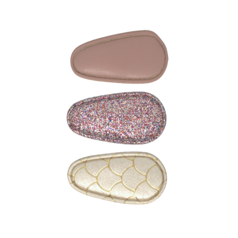 Your Little Miss Mollette per capelli neonata Pippa - Blush sparkle